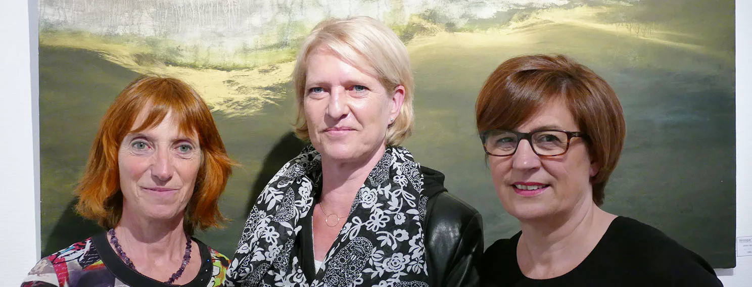 EXPOSITION / VERONIQUE SIMON – BEATRICE WITDOUCK – MIJO CHAMBON