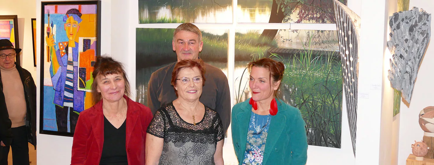 EXPOSITION / AGATE – YVAN BAUDOIN – FRANCE WAGNER – MARIE-ODILE GAND-LIMAL