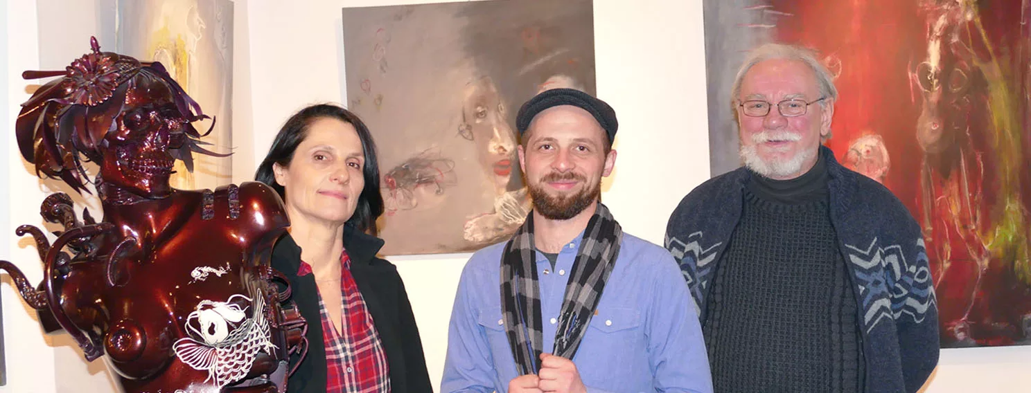 EXPOSITION / PIERRETTE CORNU – VIZZ – YVES GAUDILLAT