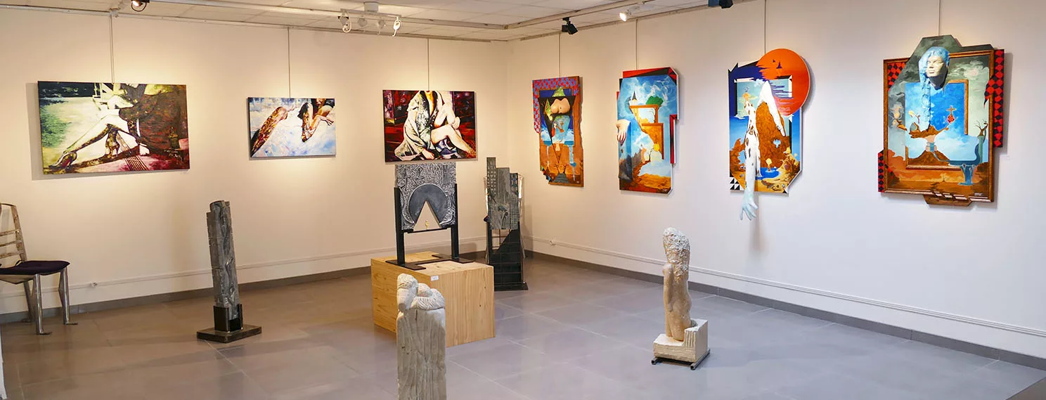 EXPOSITION / MARTINE MAGRITTE – CAMILLE ROBIN – JEAN-MARIE DAVID