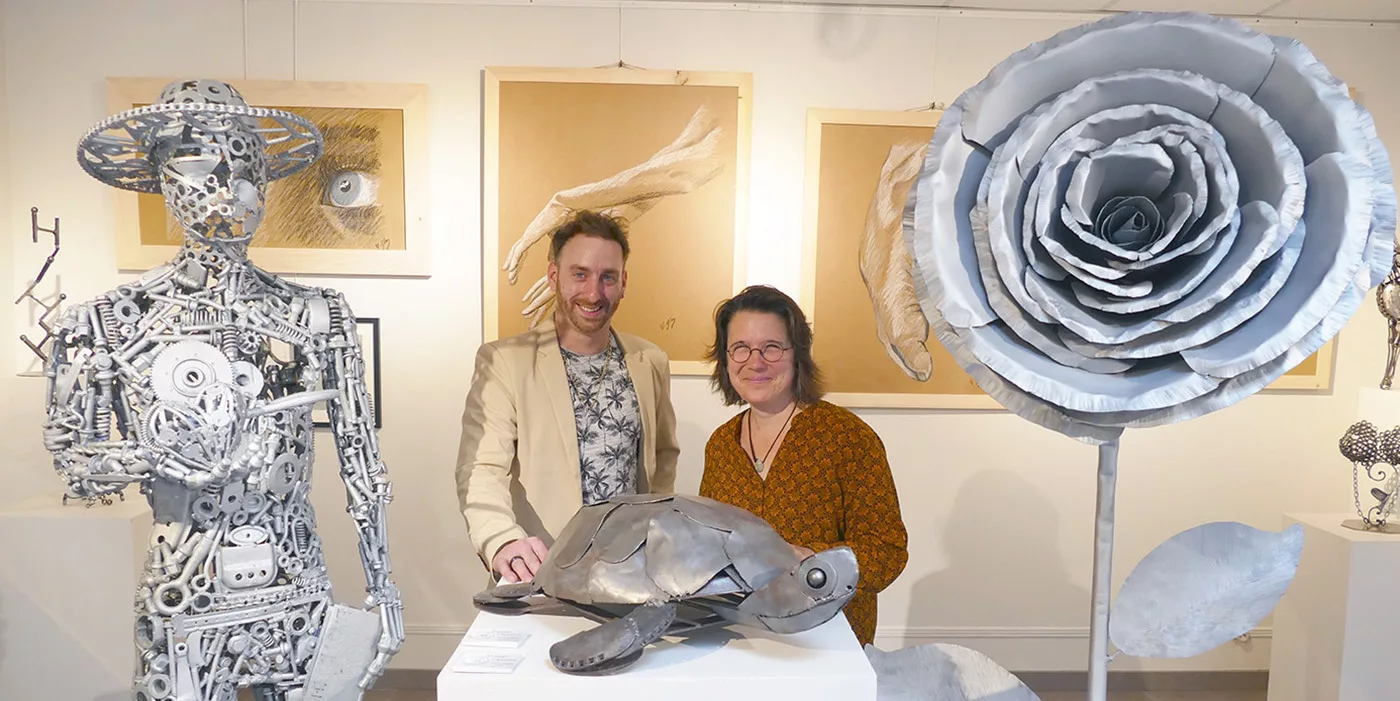 VERONIQUE GLAZ & BERANGER PAPASODARO