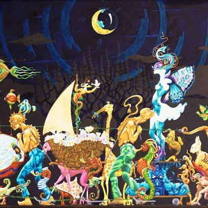 Carnavalesque hommage à la Reine des Mers