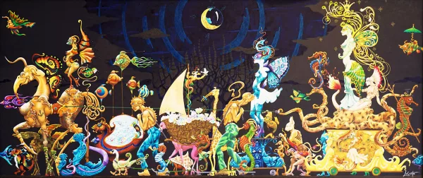 Carnavalesque hommage à la Reine des Mers